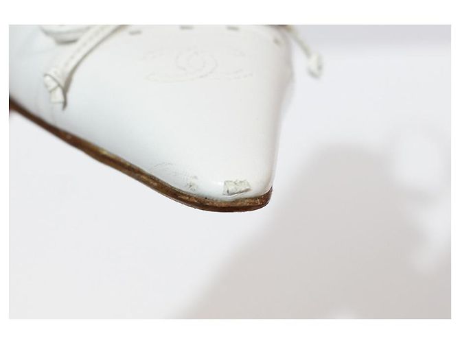 Chanel Heels White - view 7