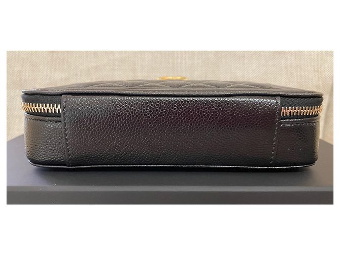 Boy Chanel Cartera con cadena dorada para teléfono de niño con cadena Negro - vista 6