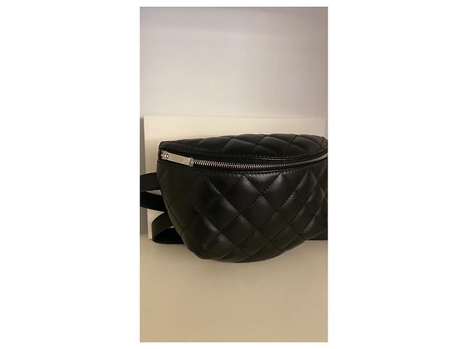 Chanel Bolsa de cinto uniforme Preto - vista 10