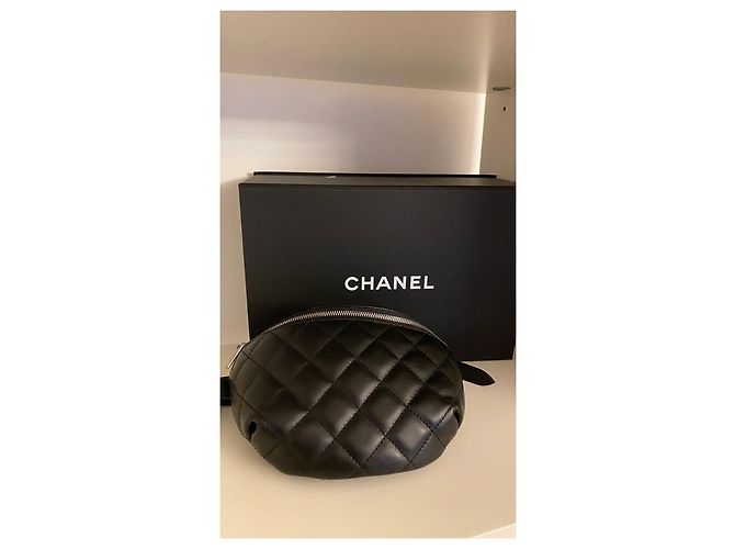 Chanel Bolsa de cinto uniforme Preto - vista 8