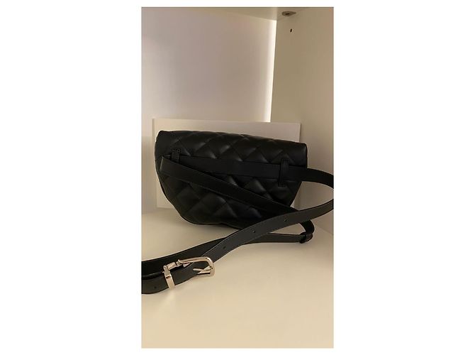 Chanel Bolsa de cinto uniforme Preto - vista 9
