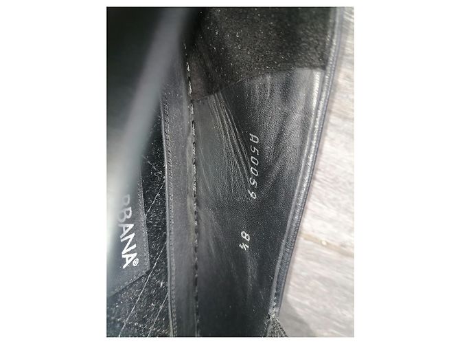 Dolce & Gabbana Slip on con stampa tromba Sneaker bassa Nero - vista 5