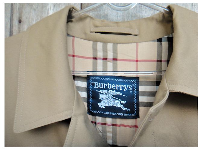 impermeabile uomo Burberry vintage t 56 Marrone chiaro - vista 5