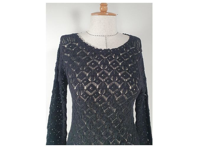 Jersey de punto negro de manga larga Odd Molly - vista 2