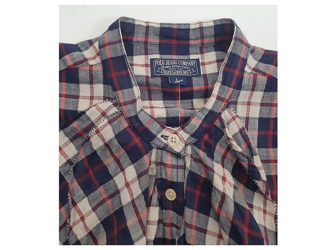 Camisa Polo Ralph Lauren Azul de Algodón Multicolor - vista 6