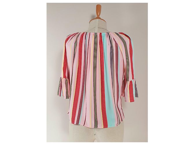 Camicetta Tommy Hilfiger in viscosa Multicolore - vista 3