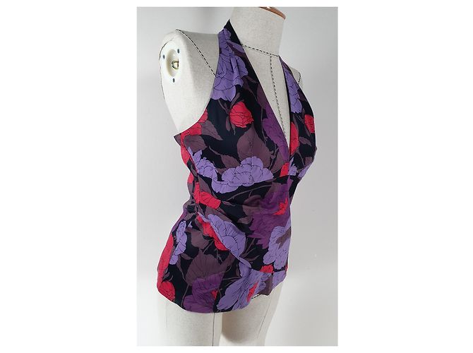 Top floral Karen Millen Multicor - vista 2