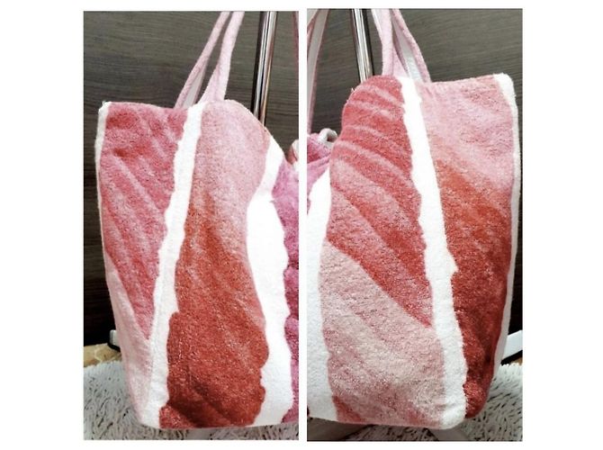 Chanel Taschen Pink Weiß Mehrfarben Fuschia - Ansicht 7
