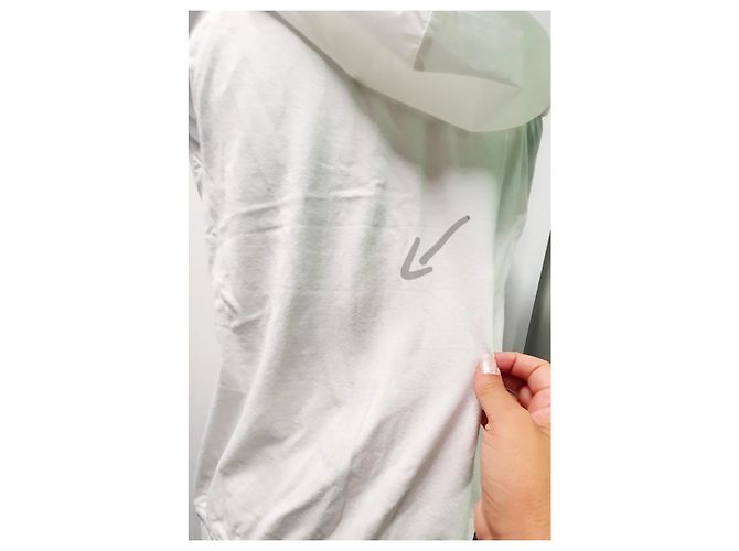 Chaleco blanco Chanel algodón poliéster 40 Plata - vista 3