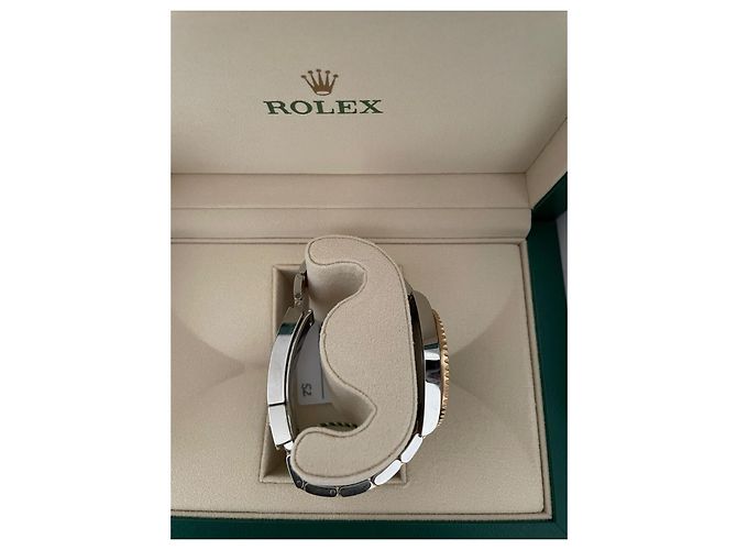 ROLEX Submariner data SS xYG nero 126613LN Argento - vista 2