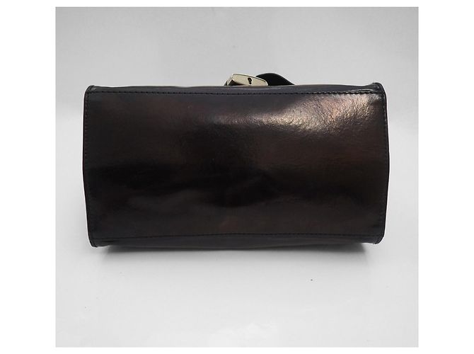 Minibolso negro de charol de Russell & Bromley - vista 6