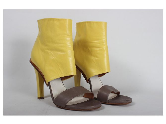 Sandali Maison Martin Margiela Grigio Giallo - vista 2