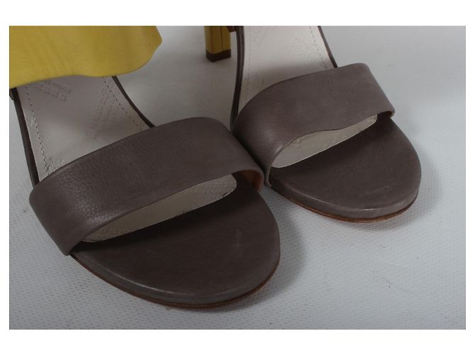 Sandali Maison Martin Margiela Grigio Giallo - vista 4