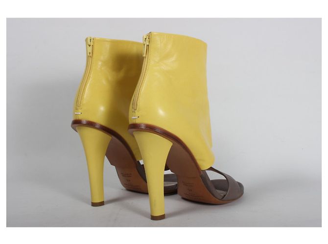 Sandali Maison Martin Margiela Grigio Giallo - vista 6