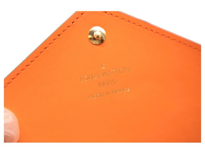 Organizer Louis Vuitton Kirigami Pochette nera Catogram Monogram Canvas Nero - vista 13