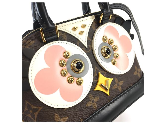 Louis Vuitton Alma Nano Owl Monogram Canvas Multicolore - vista 8