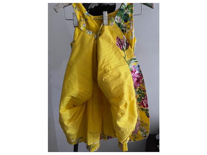 Polo Ralph Lauren Kleid aus Baumwolle Blau Mädchen - Ansicht 6