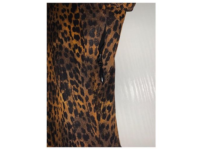 Top de seda Burberry Brit Marrón oscuro - vista 3