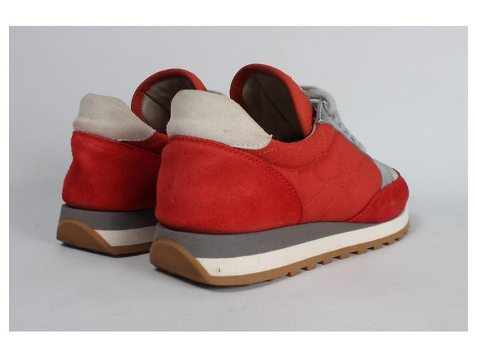 Sneakers Brunello Cucinelli. Argento Rosso Grigio - vista 5