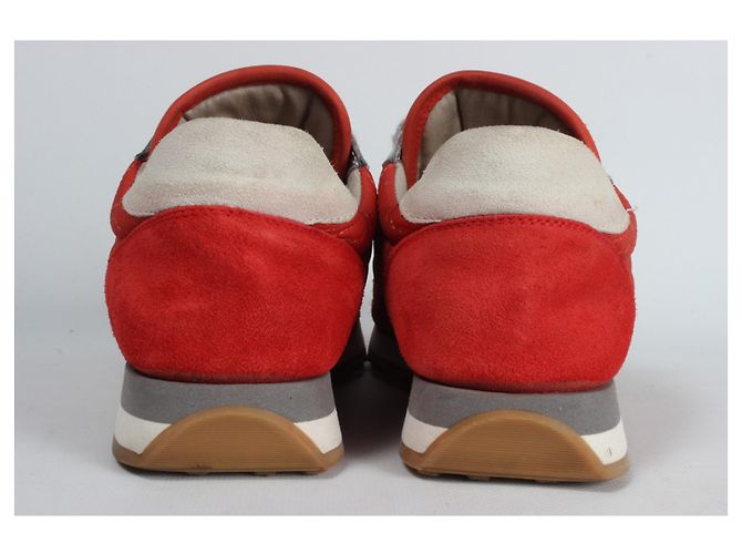 Sneakers Brunello Cucinelli. Argento Rosso Grigio - vista 6