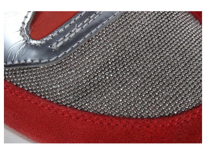 Sneakers Brunello Cucinelli. Argento Rosso Grigio - vista 8