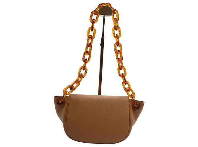 Borsa a spalla Simon Miller Bend in pelle in pelle marrone - vista 2
