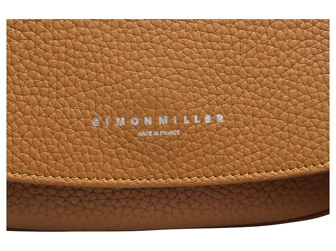 Borsa a spalla Simon Miller Bend in pelle in pelle marrone - vista 6
