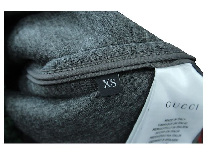 Gucci Blumenpullover mit Schmetterlingsdesign aus mehrfarbiger Baumwolle - Ansicht 5