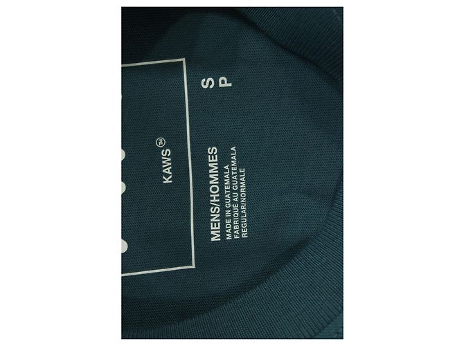 The North Face X KAWS Langarm-T-Shirt aus blauer Baumwolle - Ansicht 4