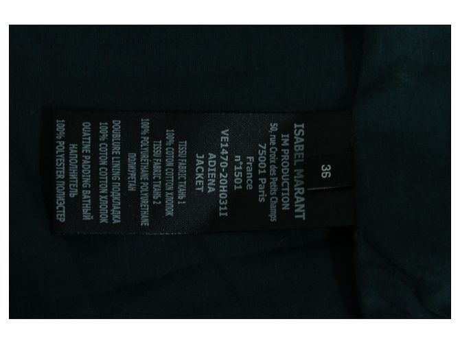 Isabel Marant Adiena Gilet Acolchoado em Algodão Estampado Floral - vista 5