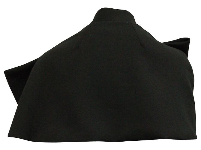 Marc by Marc Jacobs Mantella con fiocco in poliestere nero - vista 2