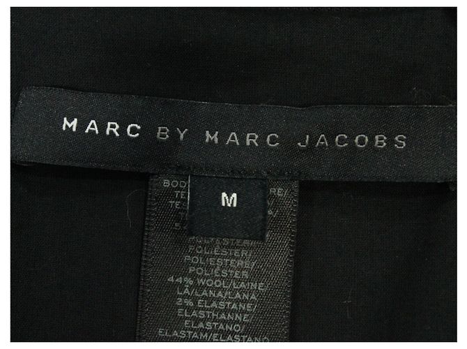 Marc by Marc Jacobs Mantella con fiocco in poliestere nero - vista 4