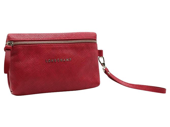Longchamp Red Small Wristlet - view 2