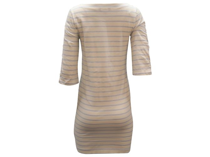 Autre Marque Lauren Ralph Lauren Abito a righe con maniche allacciate in cotone multicolor - vista 2