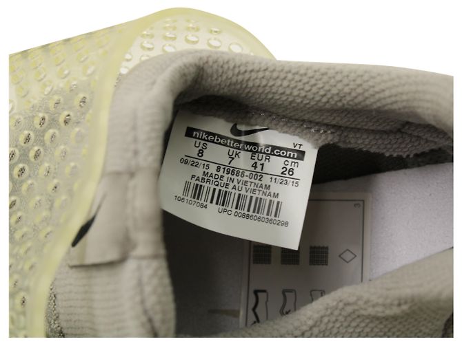Nike Sock Dart aus mittelgrauem Nylon - Ansicht 7
