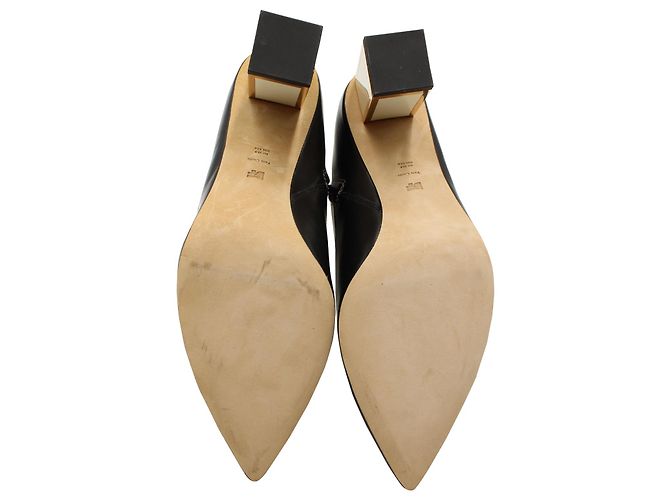 Diane Von Furstenberg Cainta Ankle Boots in White Leather - view 5