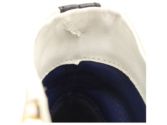 Diane Von Furstenberg Cainta Ankle Boots in White Leather - view 7
