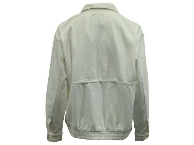 Autre Marque P.Nation E 1967 Pull à enfiler en denim blanc - vue 3