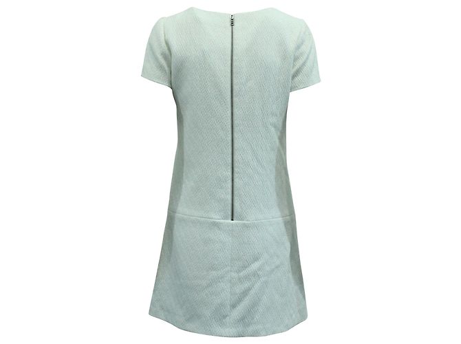 Vestido texturizado Alice + Olivia en poliéster blanco Crudo - vista 2