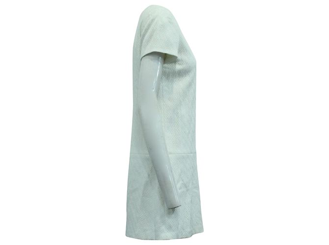 Vestido texturizado Alice + Olivia en poliéster blanco Crudo - vista 3