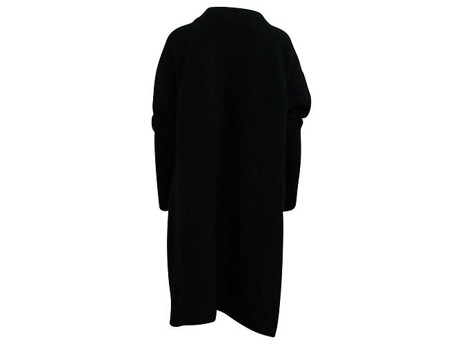 Autre Marque Acne Studios – Raya – Lange Strickjacke aus blauem Mohair - Ansicht 3