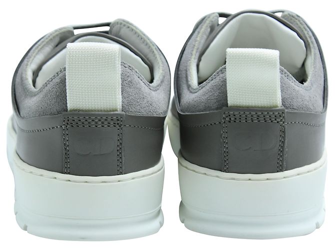 Sneakers basse Dior in pelle grigia Grigio - vista 4