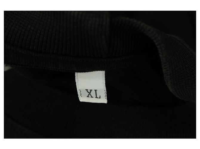 T-shirt con stampa logo GCDS in cotone nero - vista 4