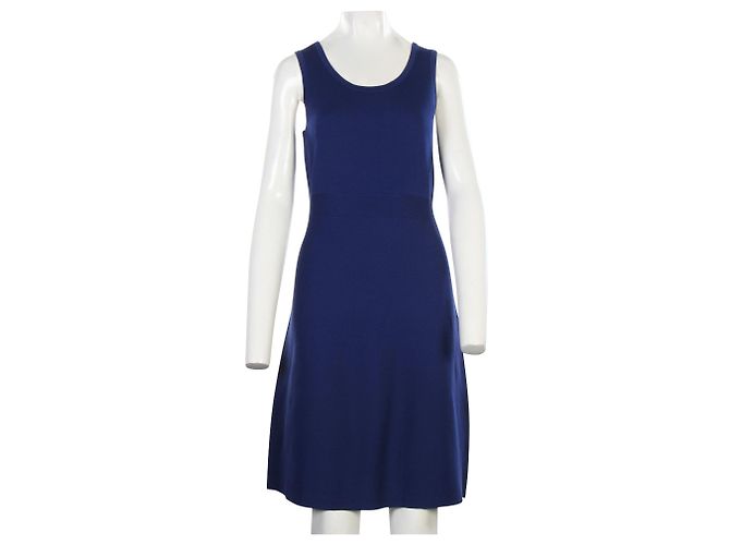 Anne Klein Blaues mittellanges Kleid - Ansicht 2