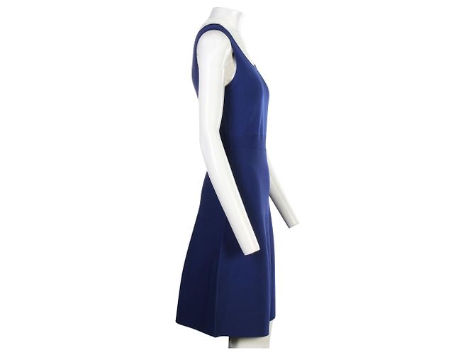 Anne Klein Blaues mittellanges Kleid - Ansicht 4