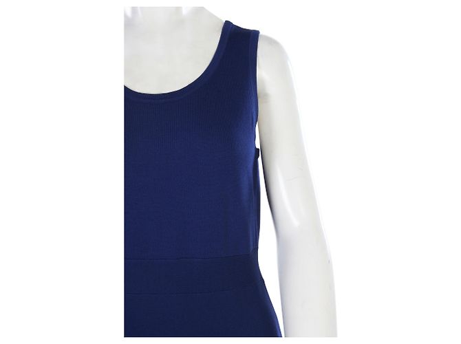 Anne Klein Blaues mittellanges Kleid - Ansicht 5