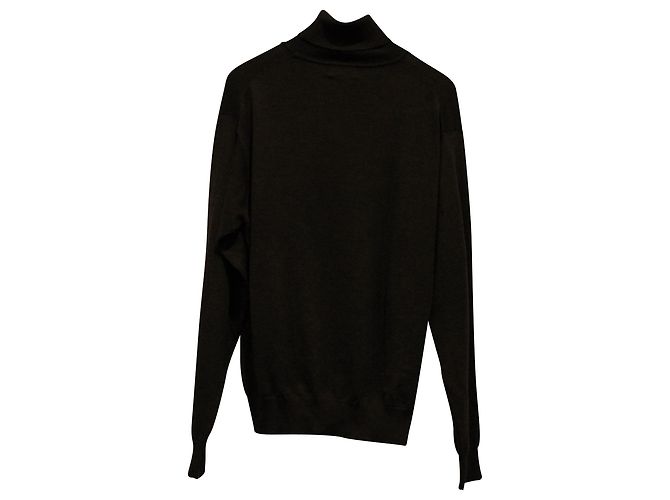 Balenciaga Pullover mit B-Logo aus mehrfarbigem Kaschmir - vista 2