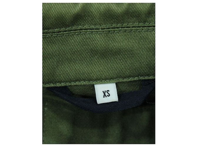Opening Ceremony Coach-Jacke mit Symphonie-Patch zur Eröffnungszeremonie aus grüner Baumwolle Khaki - Ansicht 4