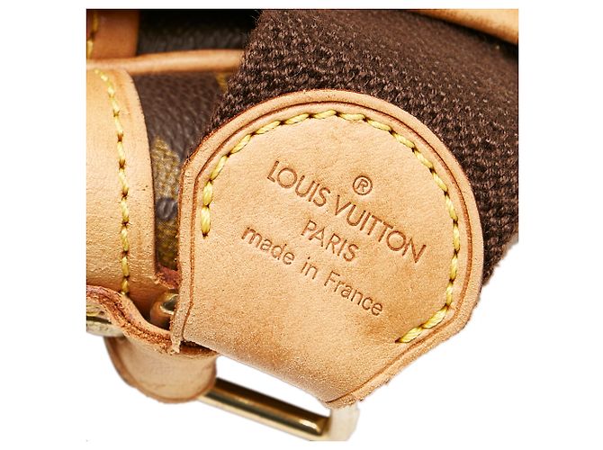 Louis Vuitton Marrone Monogram Sac Gibeciere GM - vista 7