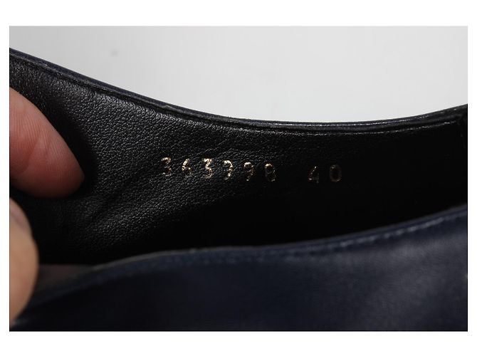 Stella Mc Cartney Stringate Elyse in pelle vegana con stelle Stella McCartney. Nero Blu - vista 11